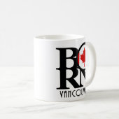 Mug NÉ Vancouver (Drapeau canadien) 11oz (Devant droit)