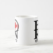 Mug NÉ Vancouver (Drapeau canadien) 11oz (Centre)