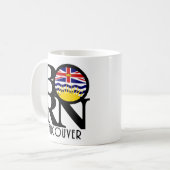 Mug NÉ Vancouver (drapeau de la C.-B.) 11oz (Devant gauche)