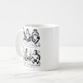 Mug Ne voir l'aucun mal, n'entendez aucun mal, ne (Devant gauche)