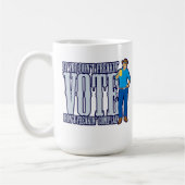 Mug Ne votez pas Ne vous plaignez pas (Gauche)