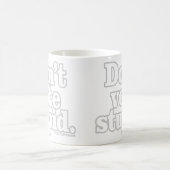 Mug Ne votez pas stupide (Centre)