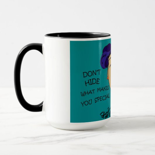 MUG NE VOUS CACHEZ PAS CE QUI VOUS REND SPÉCIAUX (Gauche)