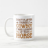 Mug Ne vous faites pas confiance CowboyB (Gauche)