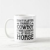 Mug Ne vous fiez pas à vous-même Cowboy (Gauche)