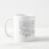 Mug Ne vous inquiétez de rien (Gauche)