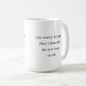 Mug Ne vous inquiétez pas (Devant droit)