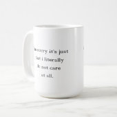 Mug Ne vous inquiétez pas (Devant gauche)