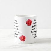Mug Ne vous inquiétez pas avec le Rose Custom Bible Ve (Centre)