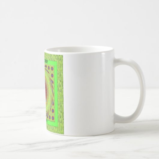 Mug Ne vous inquiétez pas d'être heureux d'impression  (Droite)