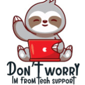 Mug ne vous inquiétez pas du support technique