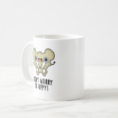 Mug Ne vous inquiétez pas être hippy drôle Anatomie je (Devant gauche)