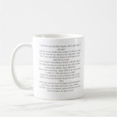 Mug Ne vous inquiétez pas, soyez heureux (Gauche)