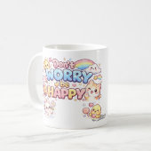 MUG - Ne vous inquiétez pas, soyez heureux ! (Devant gauche)