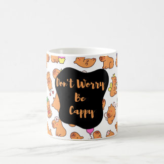 Mug Ne vous inquiétez pas, soyez heureux - Fun Motif C