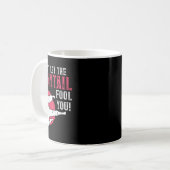 Mug Ne vous laissez pas tromper par la queue de cheval (Devant gauche)