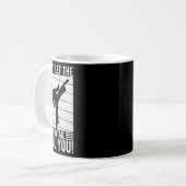 Mug Ne vous laissez pas tromper par la queue de cheval (Devant gauche)