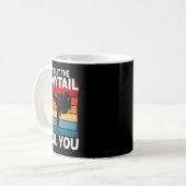 Mug Ne vous laissez pas tromper par la queue de cheval (Devant gauche)