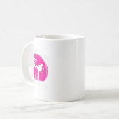 Mug Ne vous laissez pas tromper par la queue de cheval (Devant gauche)