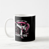 Mug Ne vous laissez pas tromper par la queue de cheval (Gauche)
