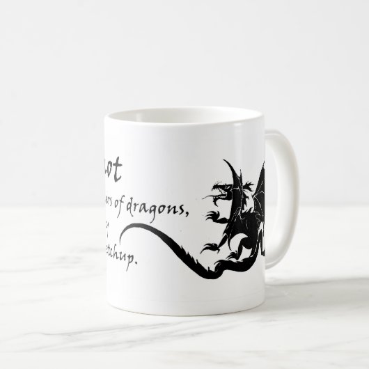 Mug "Ne vous mêlez pas des affaires des dragons..." Ca (Devant droit)