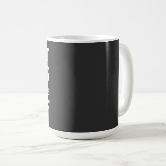 Mug Ne vous mêlez pas du chef (Devant droit)