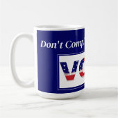 Mug Ne vous plaignez pas si vous n'avez pas voté (Gauche)