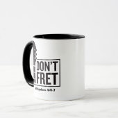 Mug Ne vous tracassez pas (Philippiens 4:6-7) Guitare (Devant gauche)