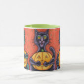 MUG NE VOYEZ AUCUN MAL CHATS NOIRS, HALLOWEEN COMBO MU (Centre)
