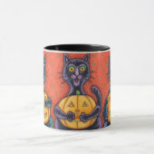 MUG NE VOYEZ AUCUN MAL CHATS NOIRS, HALLOWEEN COMBO MU (Centre)