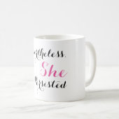 Mug Néanmoins, elle a persisté (Devant droit)