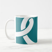 Mug Néanmoins, elle a persisté : Ruban blanc Alliance (Gauche)