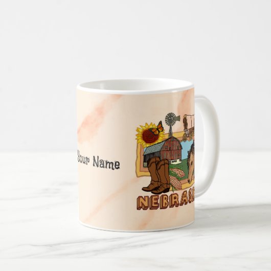 Mug Nebraska (Devant droit)