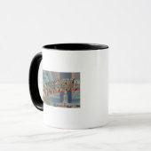 Mug Nebraska (Capitale nationale/Fleur) (Devant gauche)