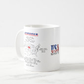 Mug Nebraska. L'état des États-Unis d'Amérique (Devant gauche)