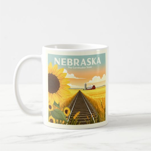 Mug Nebraska vintage (Gauche)