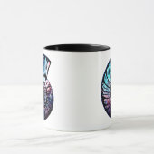Mug Nebula avec étoiles dans un coquillage de Nautilus (Centre)