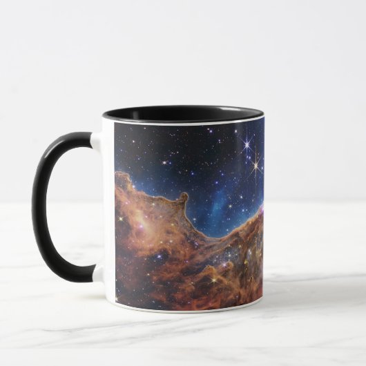 Mug Nebula Carina Bleue/Orange | JWST (Gauche)