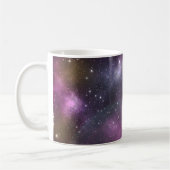 Mug Nebula Cool colorée et étoiles dans l'espace (Gauche)