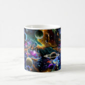 Mug Nebula spatiale et planètes (Centre)