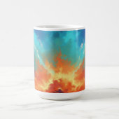 Mug Nébuleuse cosmique Galaxie abstraite Art spatial (Centre)