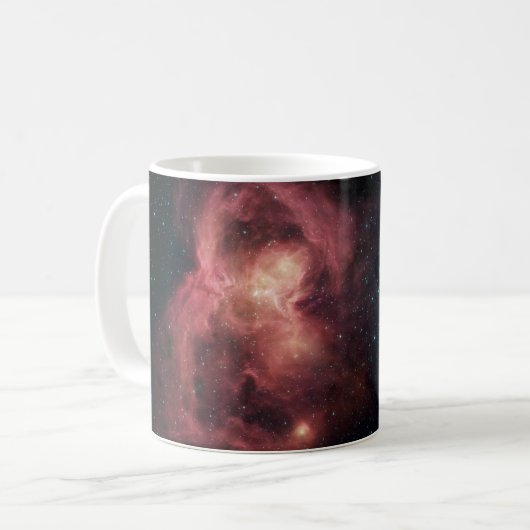 Mug Nébuleuse du papillon spatial (Devant gauche)