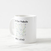 Mug Nébuleuse du plot réflectorisé (Devant gauche)