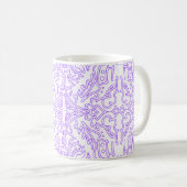 Mug Nébuleuse Mystique Lilas (Devant droit)
