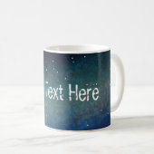 Mug Nébuleuse spatiale de la galaxie Ciel nocturne Ble (Devant droit)