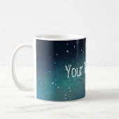Mug Nébuleuse spatiale de la galaxie Ciel nocturne Ble (Gauche)