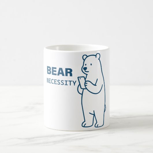 Mug Nécessité de l'ours (Centre)