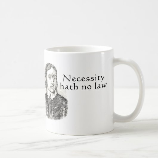 Mug Nécessité Hath aucune loi (Droite)