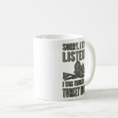 Mug N'écoutait pas la chasse à la Turquie (Devant droit)