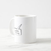Mug N'écoutant pas (Devant gauche)
